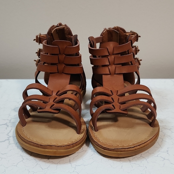 🔥FINAL💲⬇️Link Toddler Girl Gladiator Sandals, Size 10 ~ NWOT - Picture 6 of 9
